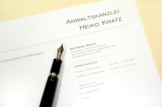 Rechtsberatung in der Anwaltskanzlei Heiko Kratz